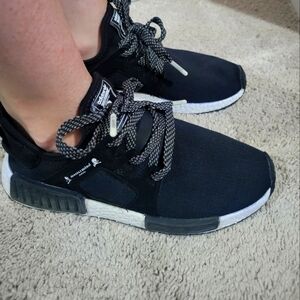 RARE Adidas Mastermind X NMD XR1 Japan Black white boost running shoes s…